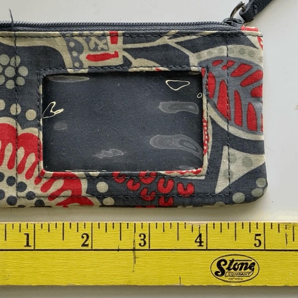 Vera Bradley Coin Purse Key Chain In Nomadic‎ Floral NWOT Spot For Id - Picture 4 of 5